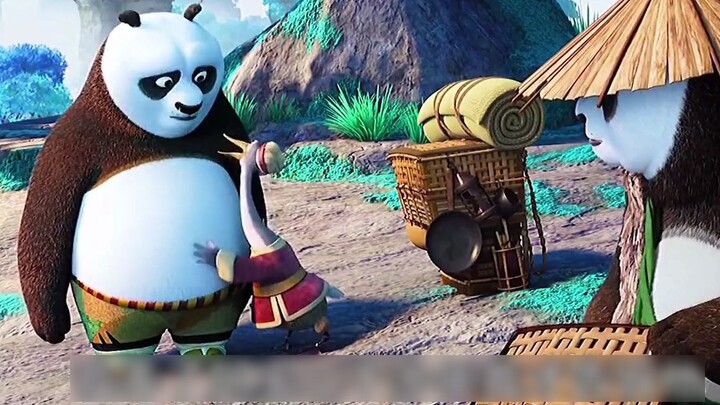 [Kung Fu Panda] Goose Dad is worried about his Po, who is hungry and cold, and it doesn't matter if 