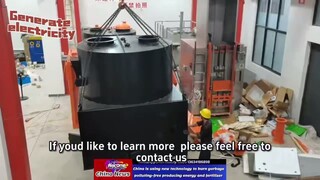 Waste Pyrolysis: A Groundbreaking Low Temperature Magnetic Power Generation Project