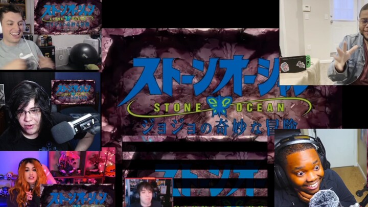 【开黑版】老外看JOJO第六部石之海OP3(第一版本)