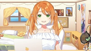 [Daging yang dimasak/edit] Hanamaru-san [Hanamaru Haru] menjadi senior vtb dan mulai menunjukkan bah