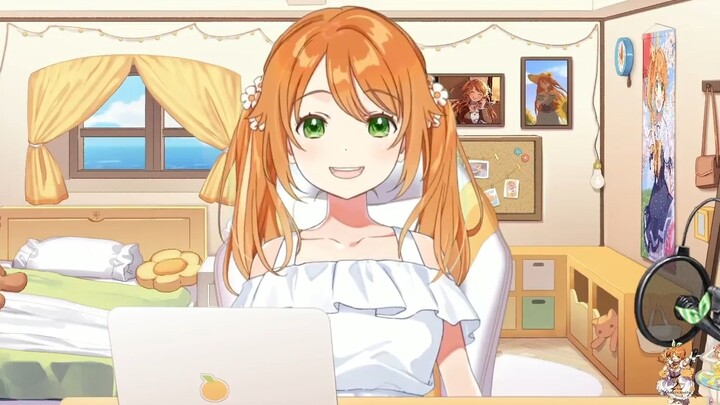 [Mature meat/edited] Hanamaru-san who became a vtb senior and started to point out that Chinese peop