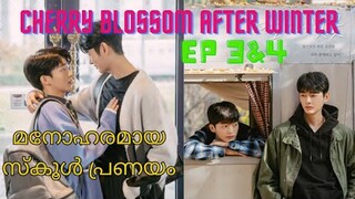 #ep3&4  cherry blossom after winter drama malayam explanation #malayalamexplanation#cherryblossom