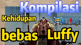 [One Piece] Kompilasi | Kehidupan bebas Luffy