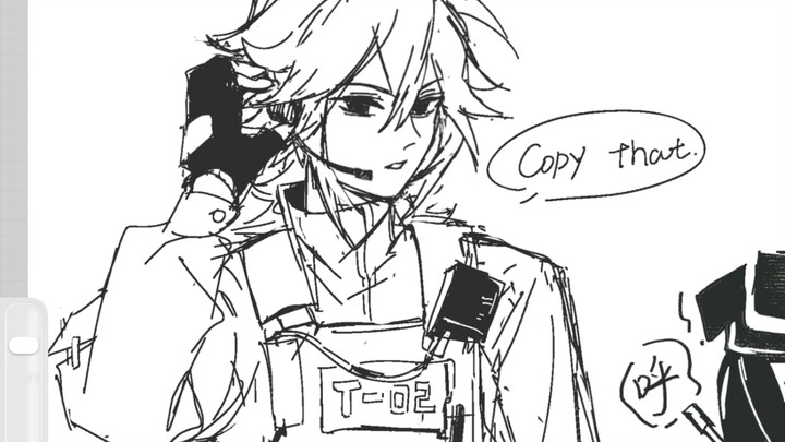 【อี้ถัน/กระบวนการวาดภาพ】อี้ยงคนนี้ไม่ได้ดูเย็นชาขนาดนั้นเลย