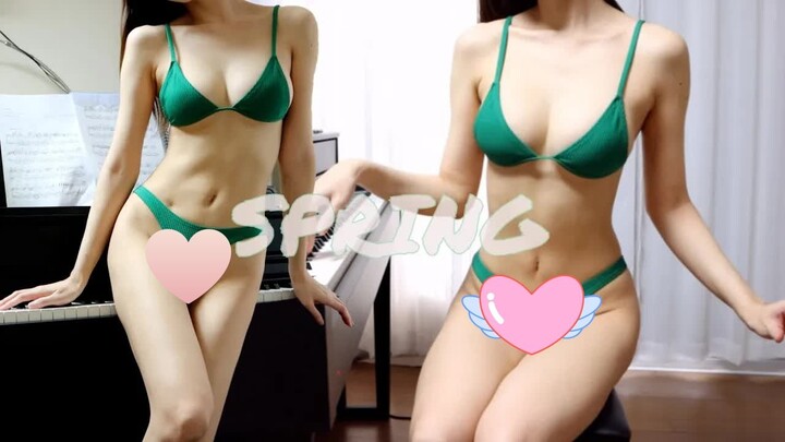 The less I play the bikini piano: Hisaishi Joe's "Spring"