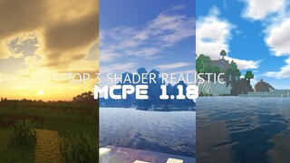 3 SHADER  REALISTIC MCPE 1.18 TERBAIK YANG MIRIP SEPERTI SHADER MINECRAFT JAVA ! Gak nyesel deh coba