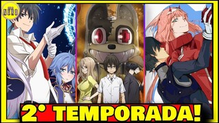 SEQUENCIA DOS ANIMES Darling in the franxx, Gleipnir, Akashic Records
