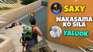 NAKALARO KO SI SAXY GAMING AT YALUOK! ROS SQUAD GAMEPLAY [ TAGALOG ]