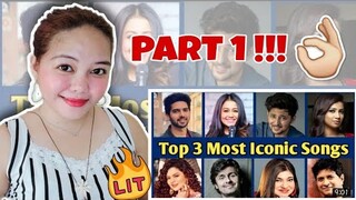 top 3 most.iconic songs of indian singers reaction |Filipina|India