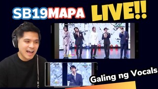 SB19 - MAPA LIVE PERFORMANCE | REACTION