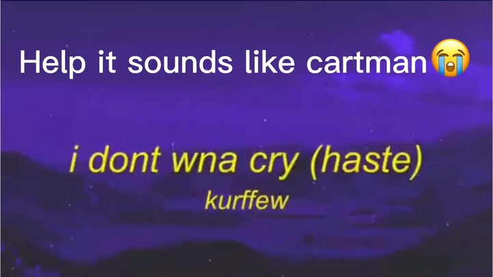 I don’t wan cry but it’s 7 minutes