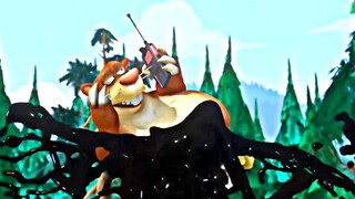 坏了，狗熊岭要保不住了 #熊出没#