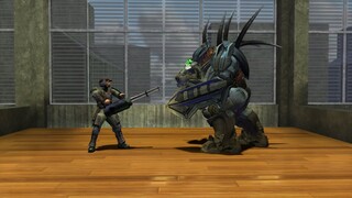 Halo 1 Marines VS. Halo Reach Hunters