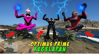 ULTRAMAN BELIAL MERUBAH OPTIMUS PRIME MENJADI OPTIMUS PRIME KEGELAPA JAHAT - GTA 5 MOD