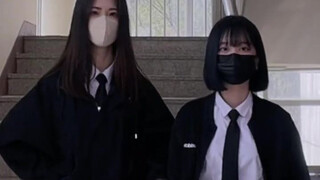 เกาหลีใต้ นักเรียน ถุงเท้าข้อสั้นสีขาว เต้นรำ 002