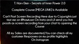 T. Harv Eker Course Secrets of Inner Power 2.0 download