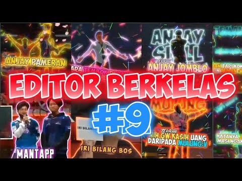 EDITOR BERKELAS KALO CUPU GAK USAH MAIN #9
