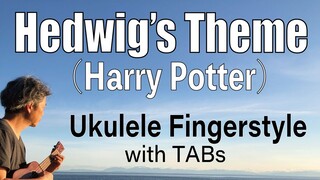 Harry Potter : Hedwig's Theme [Ukulele Fingerstyle] Play-Along with Tabs *PDF available
