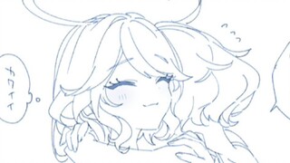 [原神手书]芙芙贴贴
