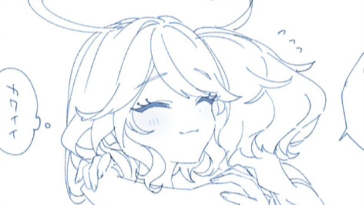 [原神手书]芙芙贴贴