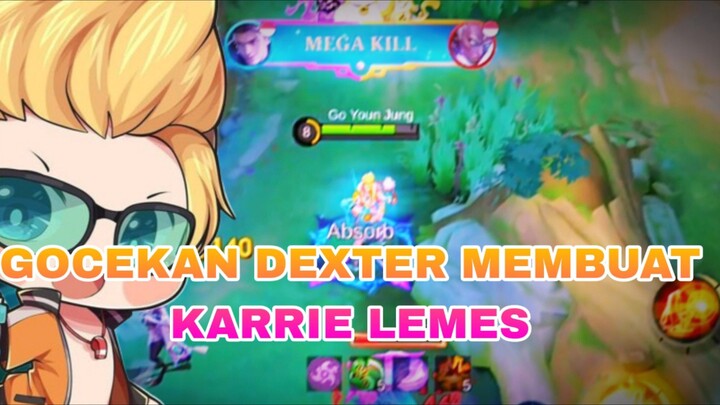 GOCEKAN DEXTER MEMBUAT KARRIE LEMES