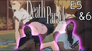 DEATH PARADE EPISODE 5 & 6 REACTION | A NEW ARBITER