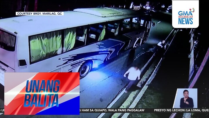Babae, patay matapos masagasaan ng bus | Unang Hirit