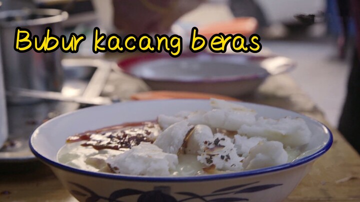 Bubur kacang beras