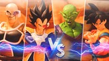 "656 Stop Motion Animation" Vegeta & Nappa VS Goku & Piccolo | Seven Dragon Balls | SHF