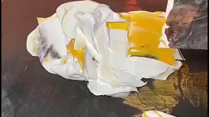 “It’s just color grading, isn’t it?” My mom asked why I was watching it on my knees.