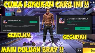 CARA DAFTAR DAN MASUK FREE FIRE MAX VERSI INDONESIA TERBARU !!