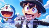 Yume wo Kanaete 夢をかなえて - MAO, Doraemon OST cover by Langit, Doraemon, Nobita, Shizuka, Giant, Suneo
