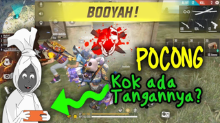 Malik NF Booyah Bersama Udin Warganet Moni Animation Pocong Free fire