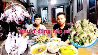 Chuột Đồng Hấp sả Rất Thơm Ngon.Món Ăn Tổ Tiên Truyền Lại | Biển Nguyễn ngọc.