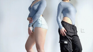 Of course, the older sister is way more passionate than the younger sister!