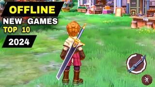 Top 10 NEW OFFLINE GAMES Mobile 2024 | HIGH GRAPHIC Game offline for Android & iOS 2024