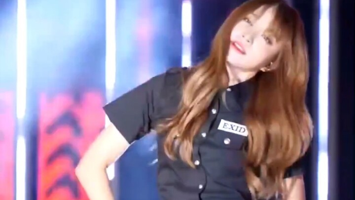 EXID  女团 这个表情绝了
