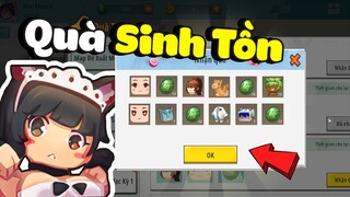 Cách nhận quà sinh tồn Sa mạc trong Mini World