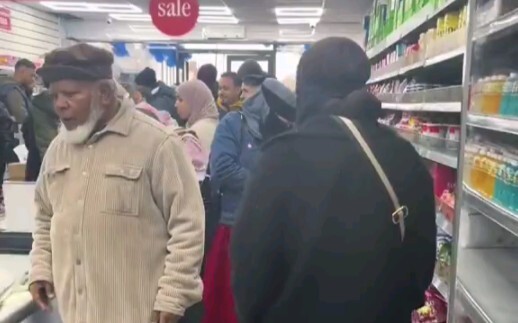 You’re not seeing things—this is a supermarket in Coventry, UK!