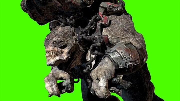 Monster VFX Green Screen Footage Sharing