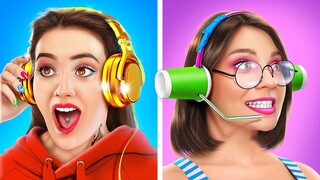 GIÀU VS NGHÈO || Ý Tưởng Ngộ Nghĩnh Và Khoảnh Khắc Khó Đỡ Từ 123 GO! GOLD