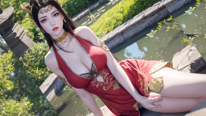 AI Art: Medusa’s Colorful Scales ❤️ Wellness Retreat