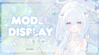 【Live2D模型展示】°ʚ 纯白盛夏梦中的少女 ɞ° 雨夜中绽放的希望与永恒的美丽♡