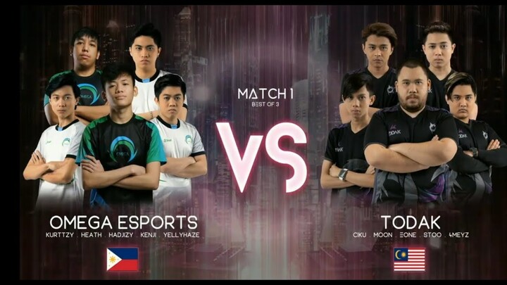 OMEGA ESPORTS VS. TODAK | MLBB WORLD CHAMPIONSHIP | M2 GROUPSTAGE DAY 1