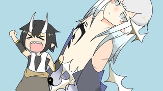 [Tulisan tangan Onmyoji/Liang Yue] Lagu Palu [Super pendek] [Menggambar ulang]