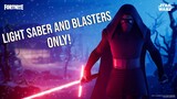 Fortnite Light Saber and Blasters Only! Stream highlights