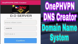 OnePHVPN DNS Creator - Domain Name System (DNS)