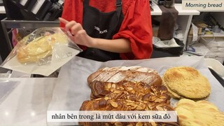 Một ngày ở tiệm bánh ngọt #cafevlog #chill #life