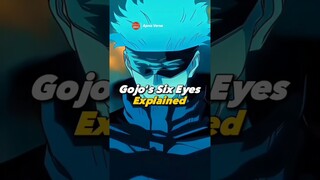 Gojo's Six Eyes Explained ⋮ Jujutsu Kaisen Hindi || #shorts #jujutsukaisen