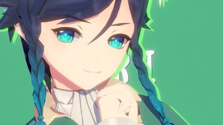 [MMD]Wendy của <Genshin Impact> nhảy có trang phục|<Friends>